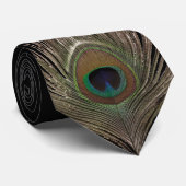 Peacockveer Stropdas (Opgerold)