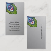 Peacockveer Visitekaartje (Voorkant / Achterkant)