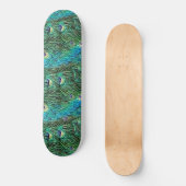 Peacockveren, abstract - koel persoonlijk skateboard (Voorkant)