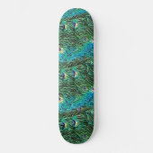 Peacockveren, abstract - koel persoonlijk skateboard (Voorkant)
