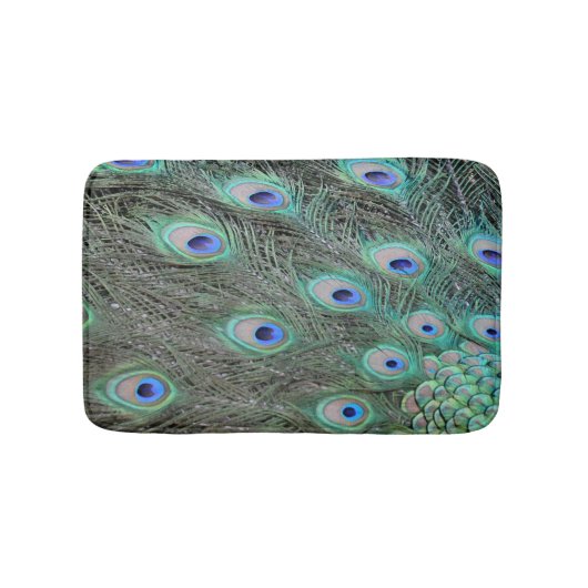Peacockveren Badmat (Voorkant)