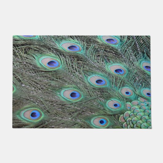Peacockveren Deurmat (Voorkant)