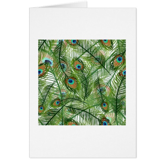 Peacockveren patroon (Voorkant)