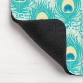 Peacockveren patroon muismat (Hoek)