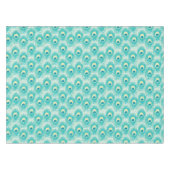 Peacockveren patroon tafelkleed (Voorkant (Horizontaal))