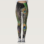 Peacockvethercollage Leggings (Voorkant)