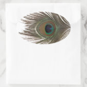 Peacockvetherovaal Ovale Sticker (Tas)