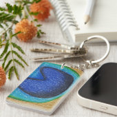 Peacockvethersleutelhanger Sleutelhanger (Voorkant Rechts)