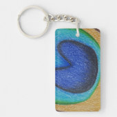 Peacockvethersleutelhanger Sleutelhanger (Voorkant)