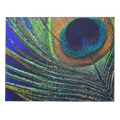 Peacocok Feather Bohemian Notitieblok (Voorkant)