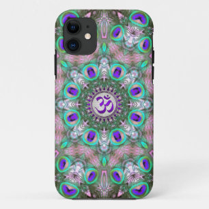 Peacolia Paars Aum iPhone 11 Hoesje