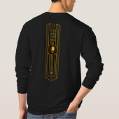 PEAFDOVE® GOLDEN EGG LONGSHIRT— MAIN CHARACTER BIG T-SHIRT (Achterkant)