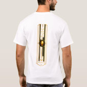 PEAFDOVE® GOLDEN EGG WHITE LONGSHIRT T-SHIRT (Achterkant)