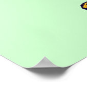 Peafowl: Impressionistisch Congo Hen Poster (Hoek)