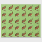 Peafowl: Kongo Peahen Cadeaupapier (Vlak)