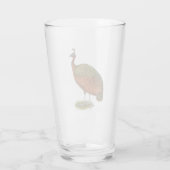Peafowl: Kongo Peahen Glas (Achterkant)