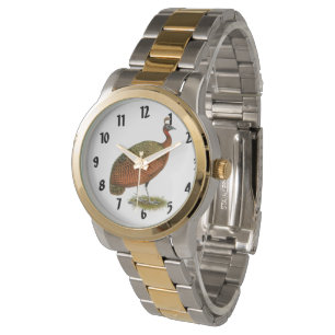 Peafowl: Kongo Peahen Horloge