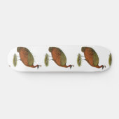Peafowl: Kongo Peahen Persoonlijk Skateboard (Horizontaal)