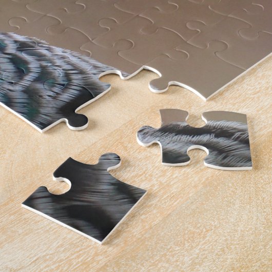 Peafowl puzzel (Zijkant)