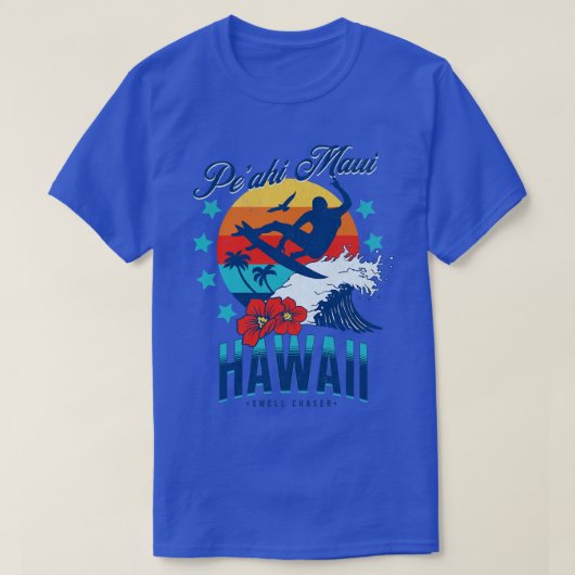Peahi Jaws Maui Hawaii Big Wave Surfen Surf Waves T-shirt (Design voorkant)