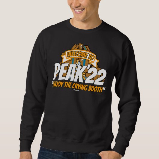 Peak 2022 Swagazon Associate Welcome to Peak 22 Cr Trui (Voorkant)
