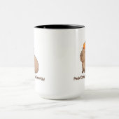 Peak Capybara Energie Mok – Grappige Schattige Cap (Midden)