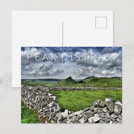Peak District Briefkaart (Voorkant / Achterkant)
