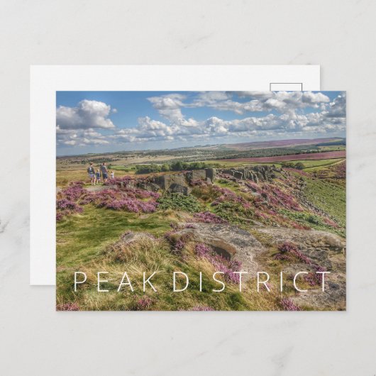 Peak District Briefkaart (Voorkant / Achterkant)