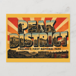 Peak District Englands eerste nationale park  Briefkaart