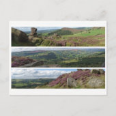 Peak District Hether panoramas Briefkaart (Voorkant)