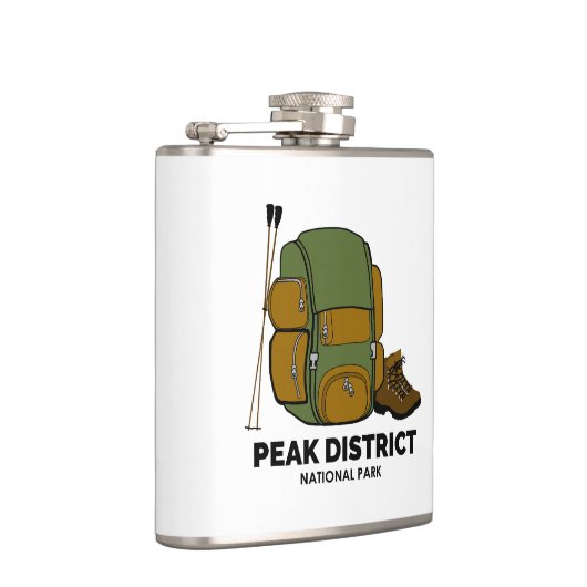 Peak District National Park Backpack Heupfles (Rechts)