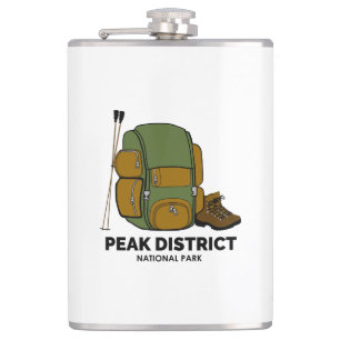 Peak District National Park Backpack Heupfles
