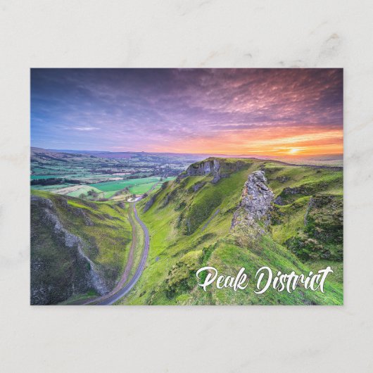 Peak District National Park, Engeland Briefkaart (Voorkant)