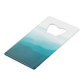 Peak Echos Creditkaart Flessenopener (Achterkant Gekanteld)