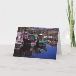 Peak Forest Canal Derbyshire England Bedankkaart