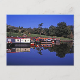 Peak Forest Canal Derbyshire England Briefkaart