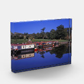 Peak Forest Canal Derbyshire England Fotoblokken (Links)