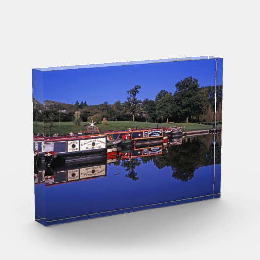 Peak Forest Canal Derbyshire England Fotoblokken (Links)