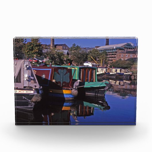 Peak Forest Canal Derbyshire England Fotoblokken (Voorkant)