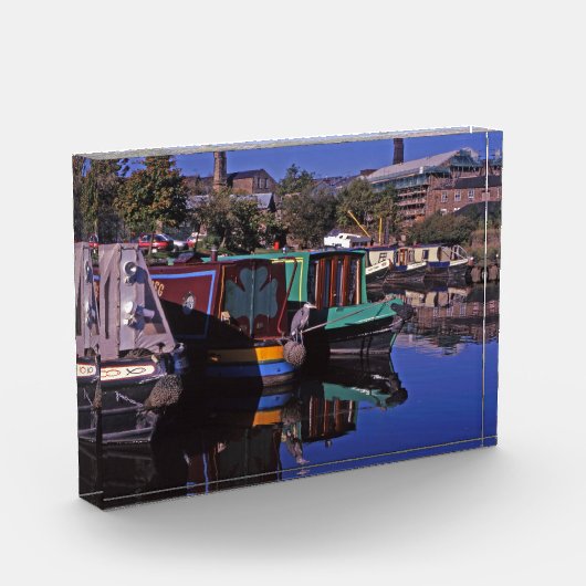 Peak Forest Canal Derbyshire England Fotoblokken (Links)