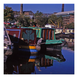 Peak Forest Canal Derbyshire England Perfect Poster