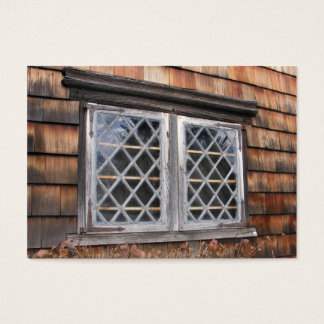 Peak House Window ~ ATC Visitekaartje