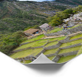 Peak Huayna Picchu in Machu Picchu, Peru Poster (Hoek)