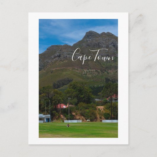 Peak Oranjetoezicht Zuid-Afrika in Kaapstad Devil Briefkaart (Voorkant)
