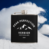 Peak Perfection Winter Ski Snowboard Resort Crest Heupfles