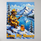 Peak Performance: Beer's wintermelodie Poster (Voorkant)