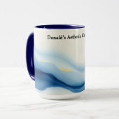 Peak Performance Flow State Custom Coffee Mok (Voorkant links)