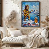 Peak Serenade: Beer's Alpine Hymn Poster