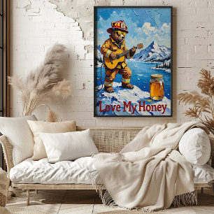 Peak Serenade: Beer's Alpine Hymn Poster