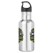 Peak to Peak Scenic Byway Motorcycle 01 Waterfles (Achterkant)